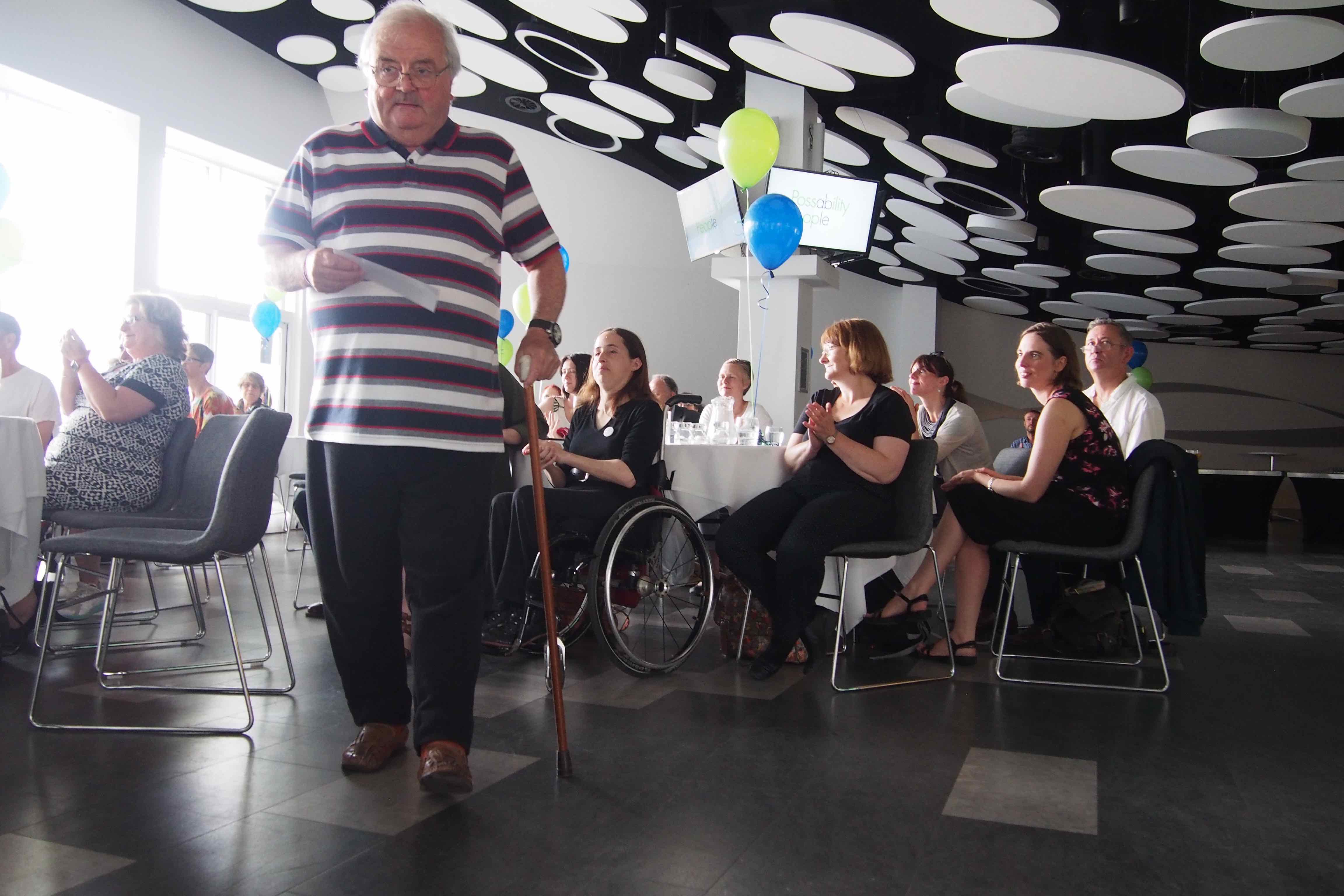Board members taking part in Possabiity People launch event
