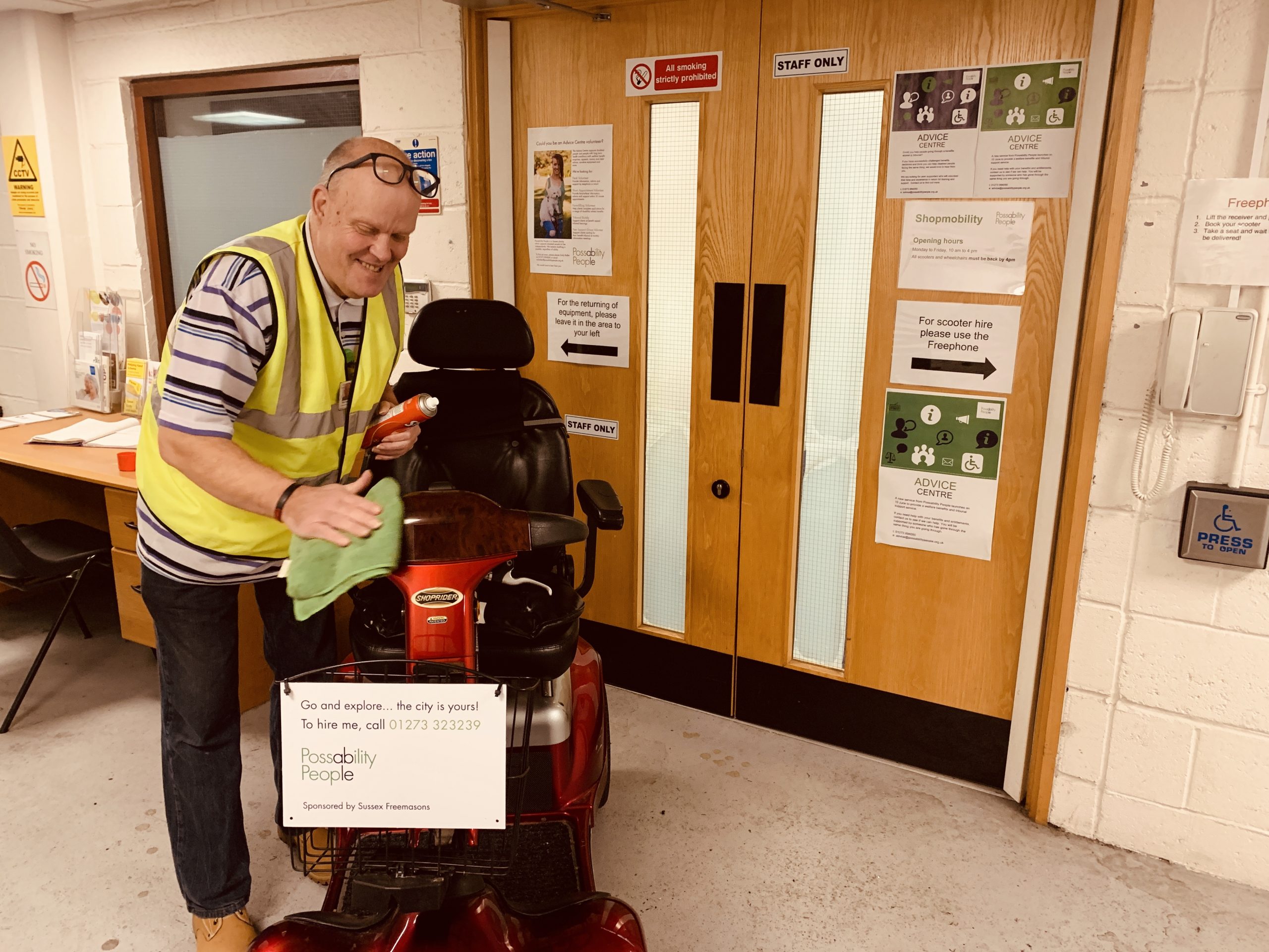 Shopmobility FAQs Possability People