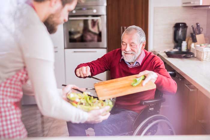 Image of person cooking